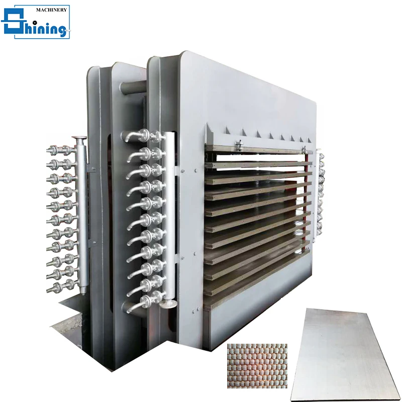 Shining jual mesin hot press machine for plywood