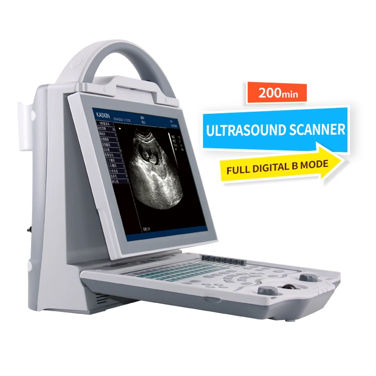 Quality Assured Veterinary Portable Black and White Ultrasound Machine Animal Ultrasound Scanner