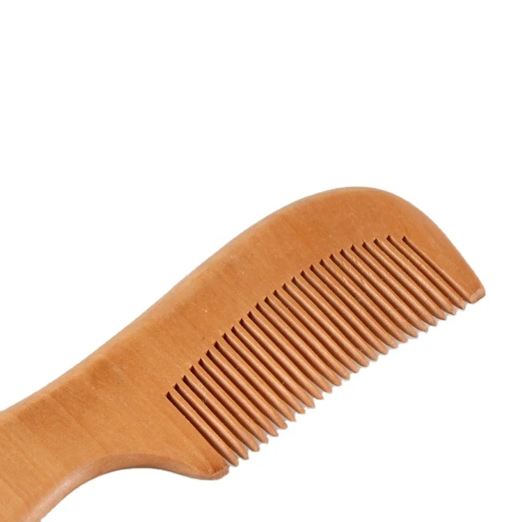Natural Bamboo Comb Disposable Hotel Wooden Comb