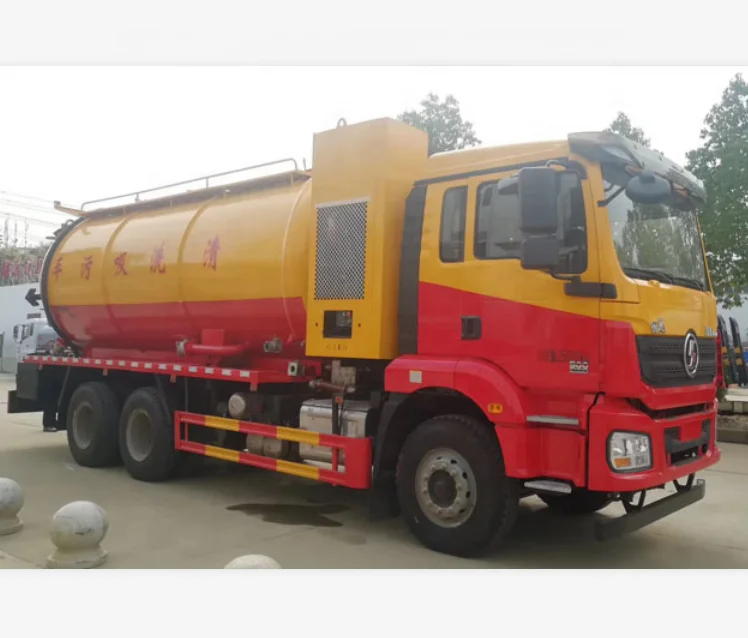 high-pressure sewer suction vehicle