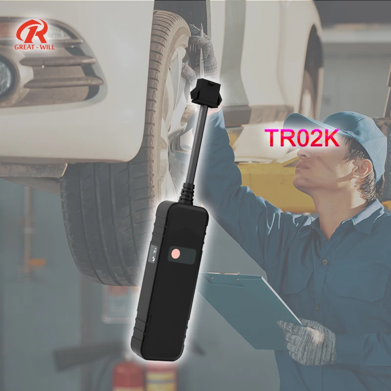 Greatwill GPS Tracker For Car With Battery Real Time Tracking Light Sensor Alarm Motorcycle Car Hard Wired GPS Tracking Device