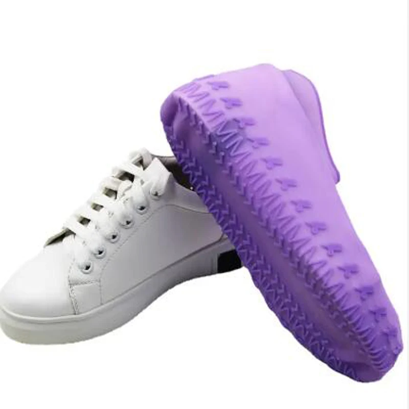 Reusable Foldable Not-slip Rain Shoe Covers Waterproof Rain Shoes for Men Women Protection Silicone Shoes Covers