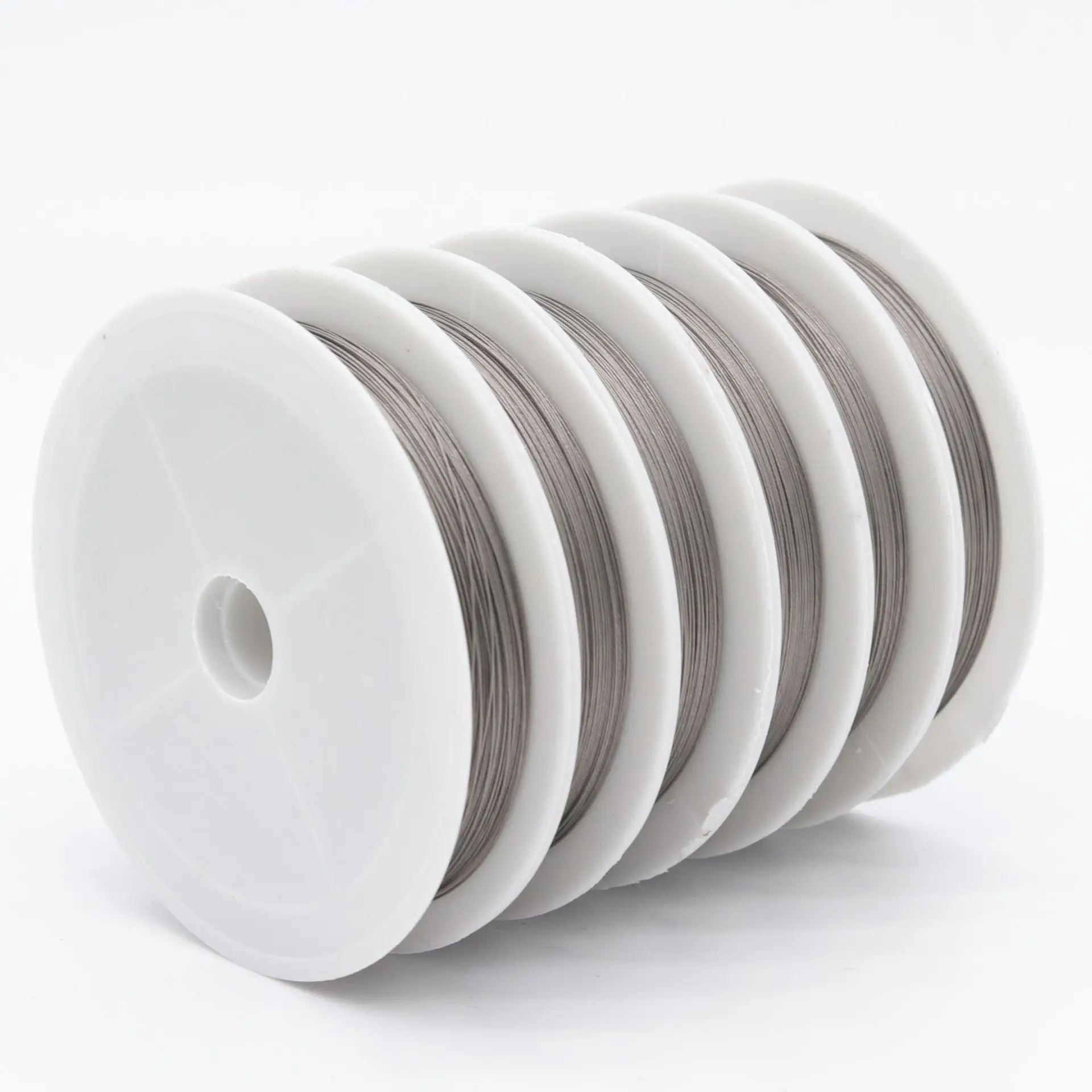 Wholesale 0.25mm 0.3mm 0.45mm Stainless Steel Wire Chain For Beaded Bracelet Necklace Jewelry Making