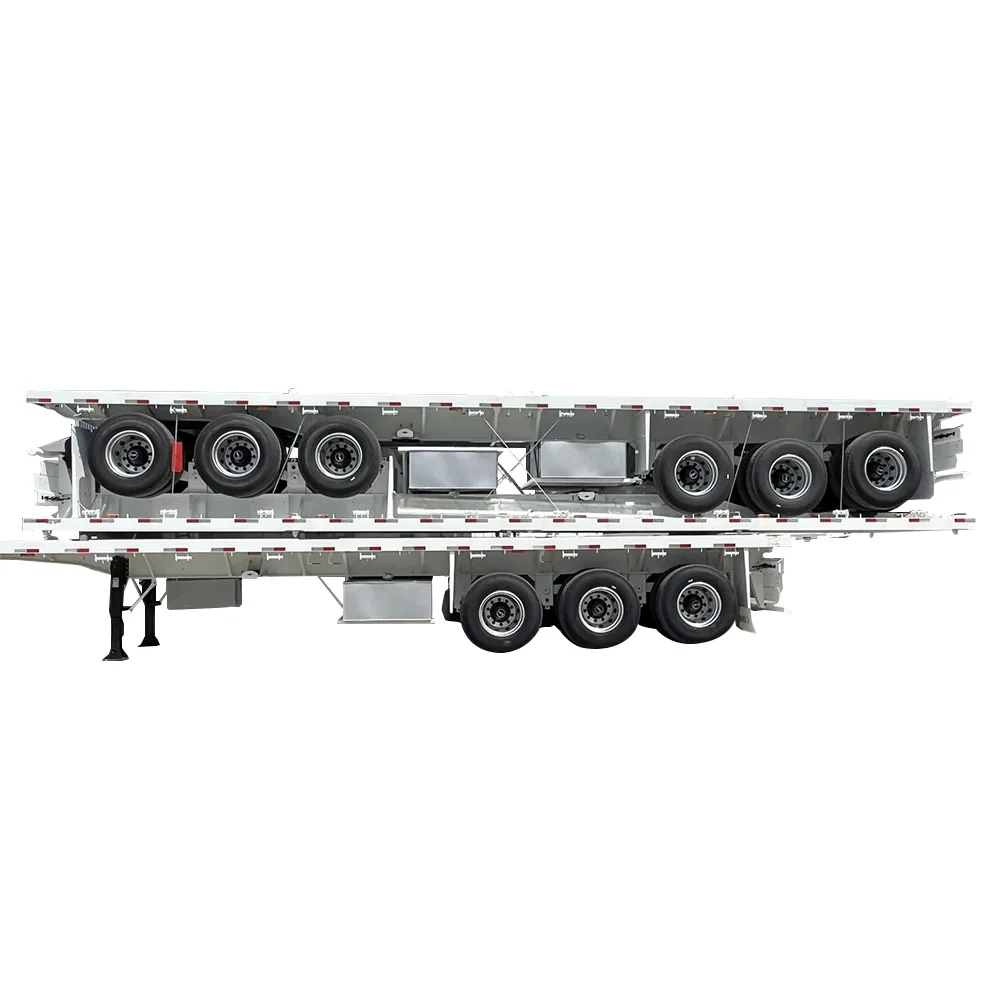 2023 CAMC Vehicle Master 3 Axles 40ft Container Flatbed Semi Trailer