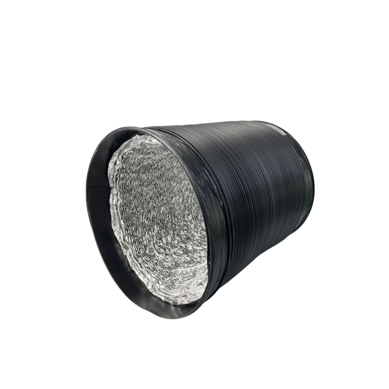 Aluminum-Plastic Corrugated Metal Flexible Pipe Aluminum Foil 2-Inch Flexible Ventilation Hose Rubber Hose Pu Pipe