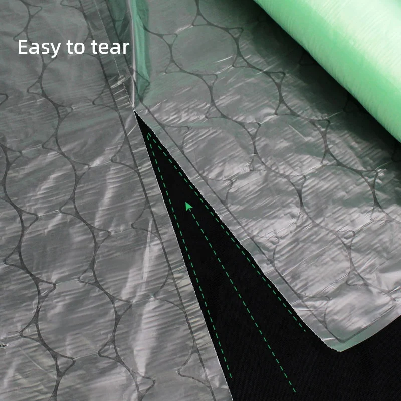 40cm *300m Air Filled Bubble Packaging Roll Inflatable Air Bubble Cushion Sheet Film