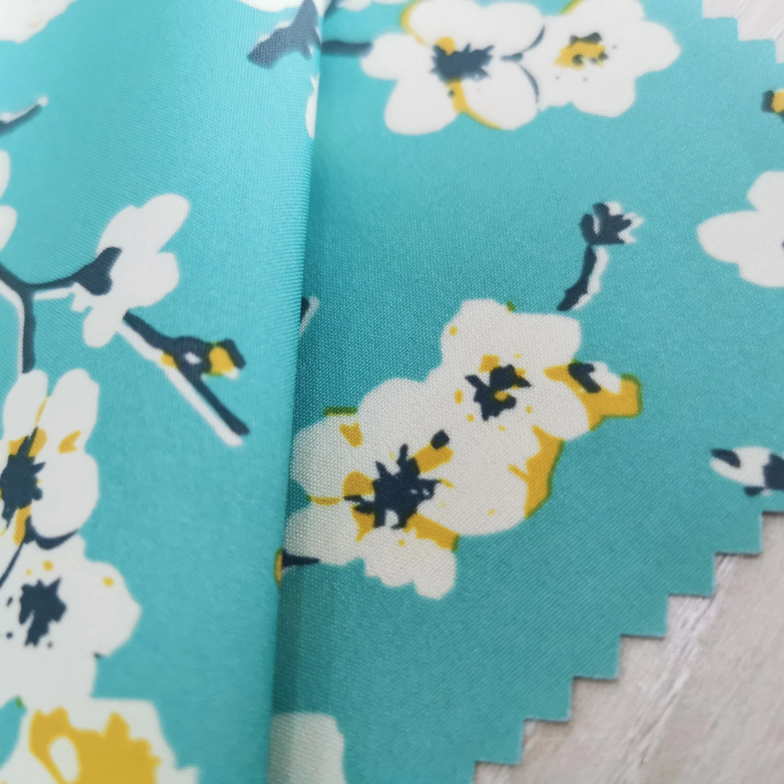 custom print 100D 4 way stretch 92% polyester 8% spandex fabric with TPU  membrane coating