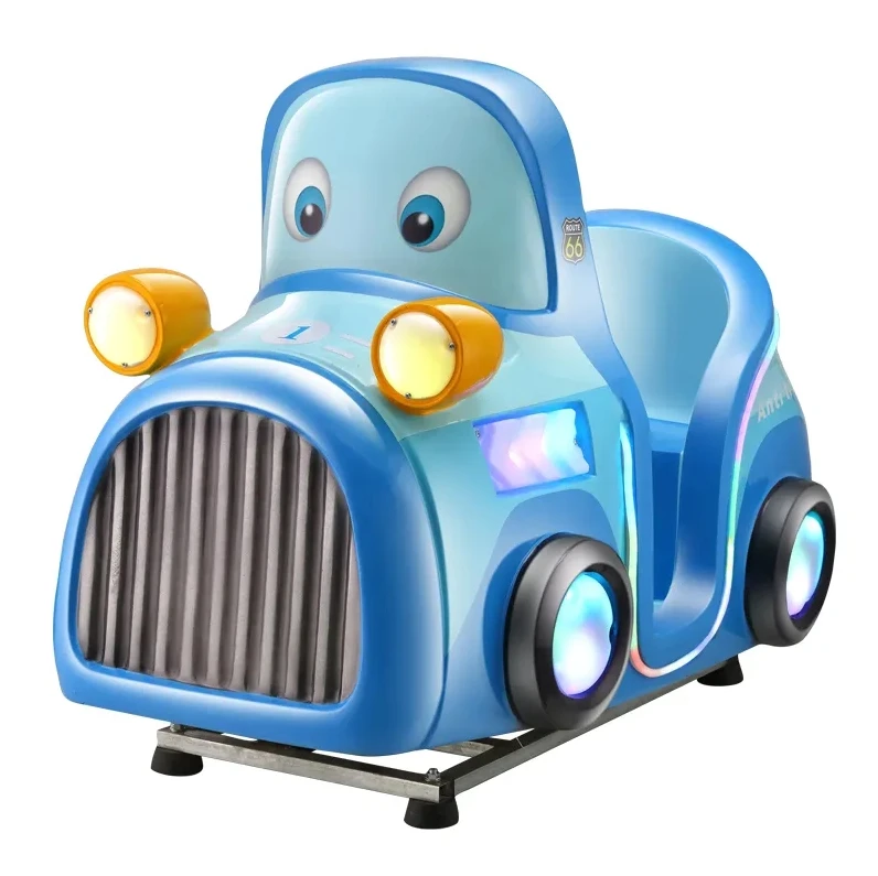 HD MP5 screen kiddie ride electric swing car coin operated ride on cars games machine for kids