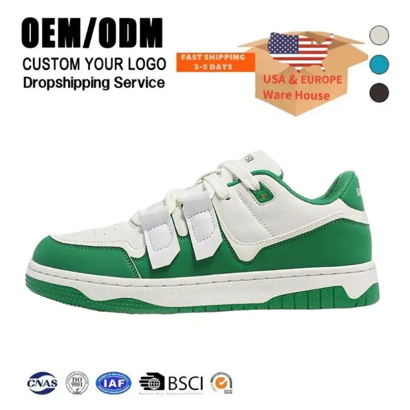 2024 Manufacturer Small Orders Custom Fashion Shoe Design Custom Men Mens Sneaker Logo Skateboard Shoes