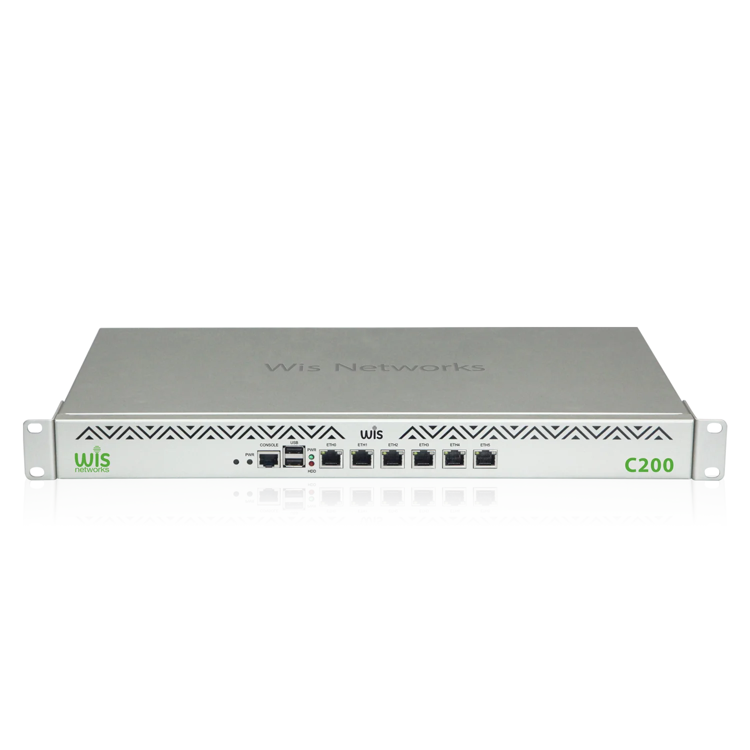 Контроллер точки доступа WIS C200 6 гигабитных RJ45 1 комбинированный порт 2 USB 0 unifi контроллер