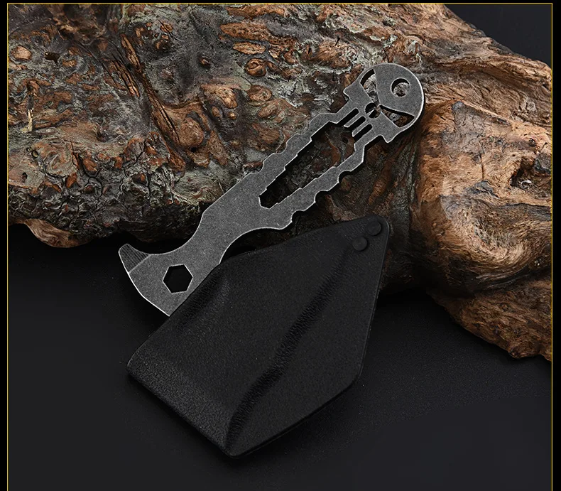 5 in 1 EDC Bottle Opener Wrench Mini Tool Axe