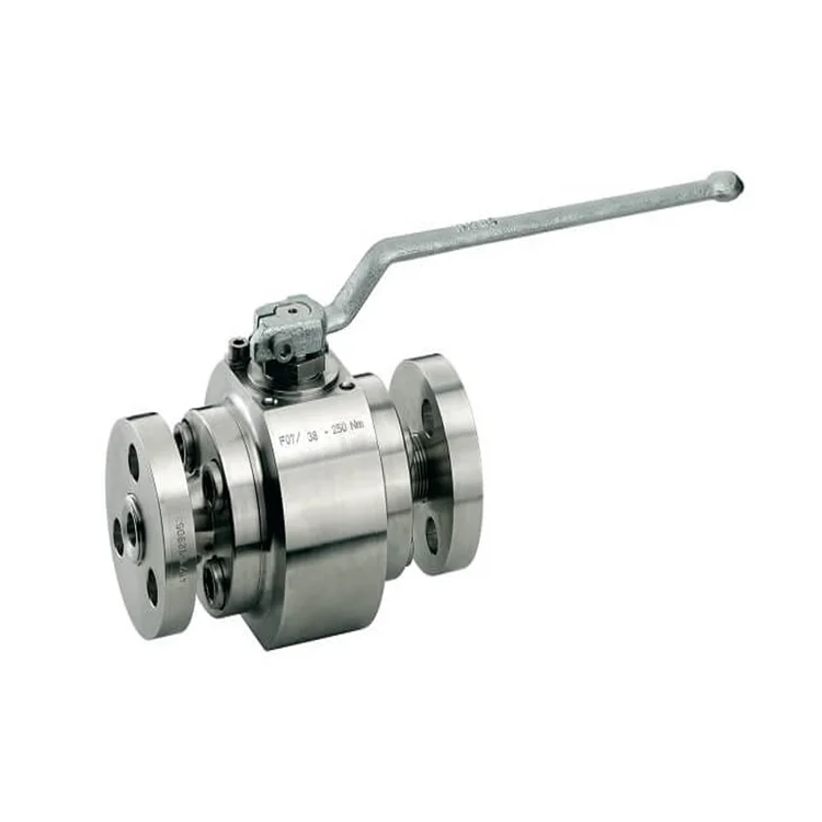 Factory customized titanium ball valve for industrial pipeline