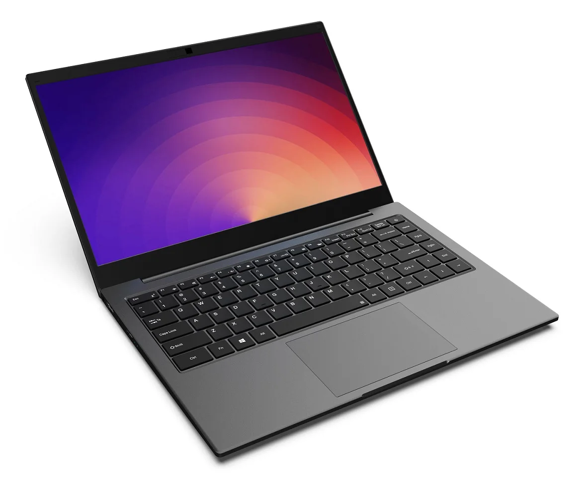 High end commercial use 14 inch narrow bezel plastic clamshell laptop notebook computer original intel core i5 i7