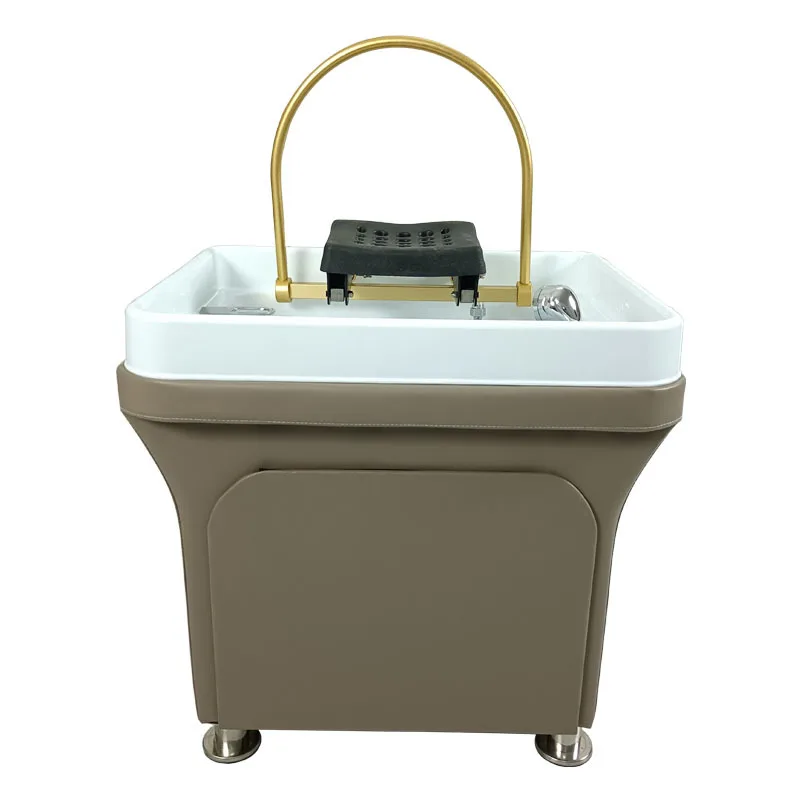 Hair salon washing basin/Beauty hair salon water circulation laundry wash basin