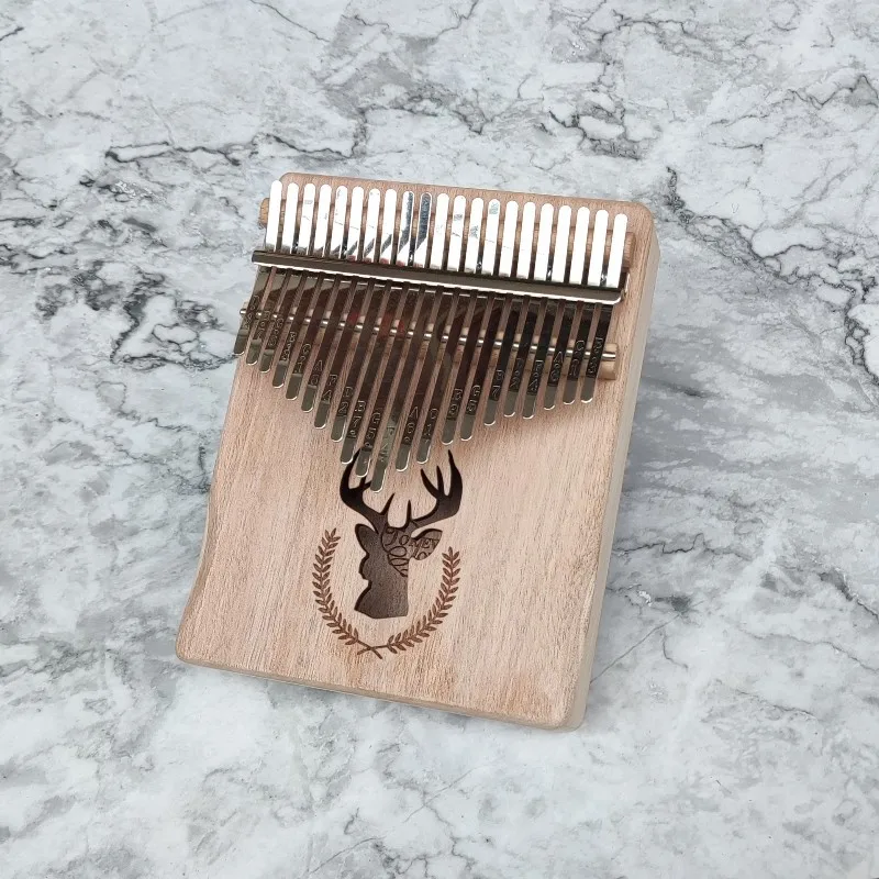 21Keys Double layers Plate Wood Thumb Piano Finger Musical Instrument Kalimba