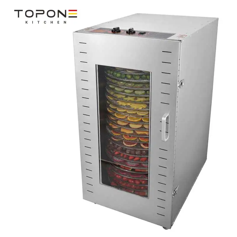 Automatic rotation Drying fruit vegetable dehydrator dryer for fish dried machine