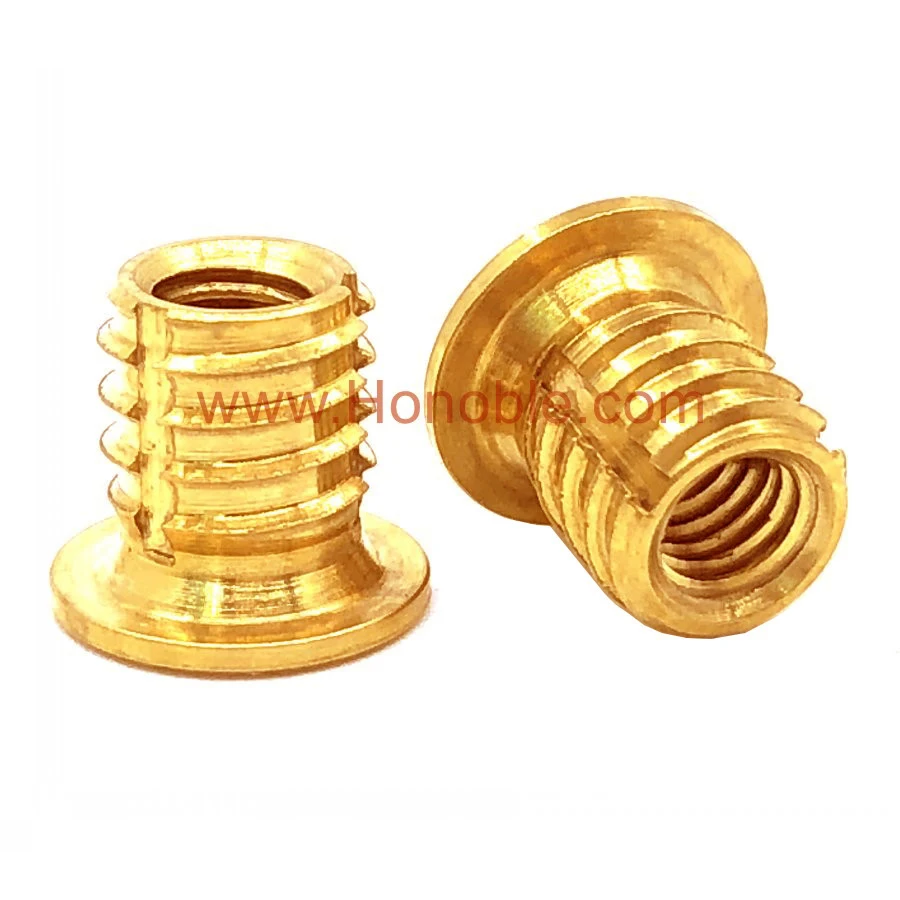 
Trisert Inserts, Brass Self-tapping Inserts 