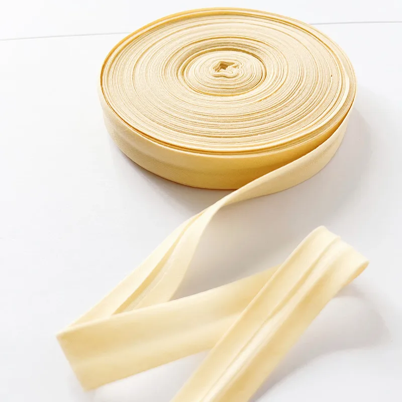 polyester cotton bias tape 15mm 20mm aw bias tape cotton double folded bias binding tape