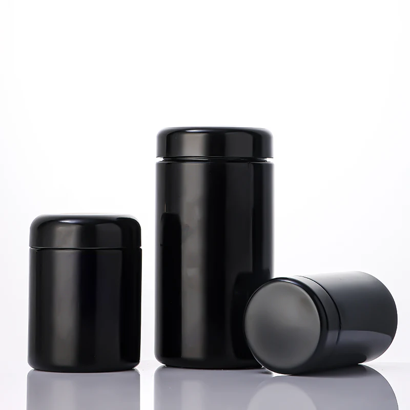 Custom Glass Concentrate Jar 250g Glass Jar Child Resistant Glass Packaging Jar With Child Proof Lid