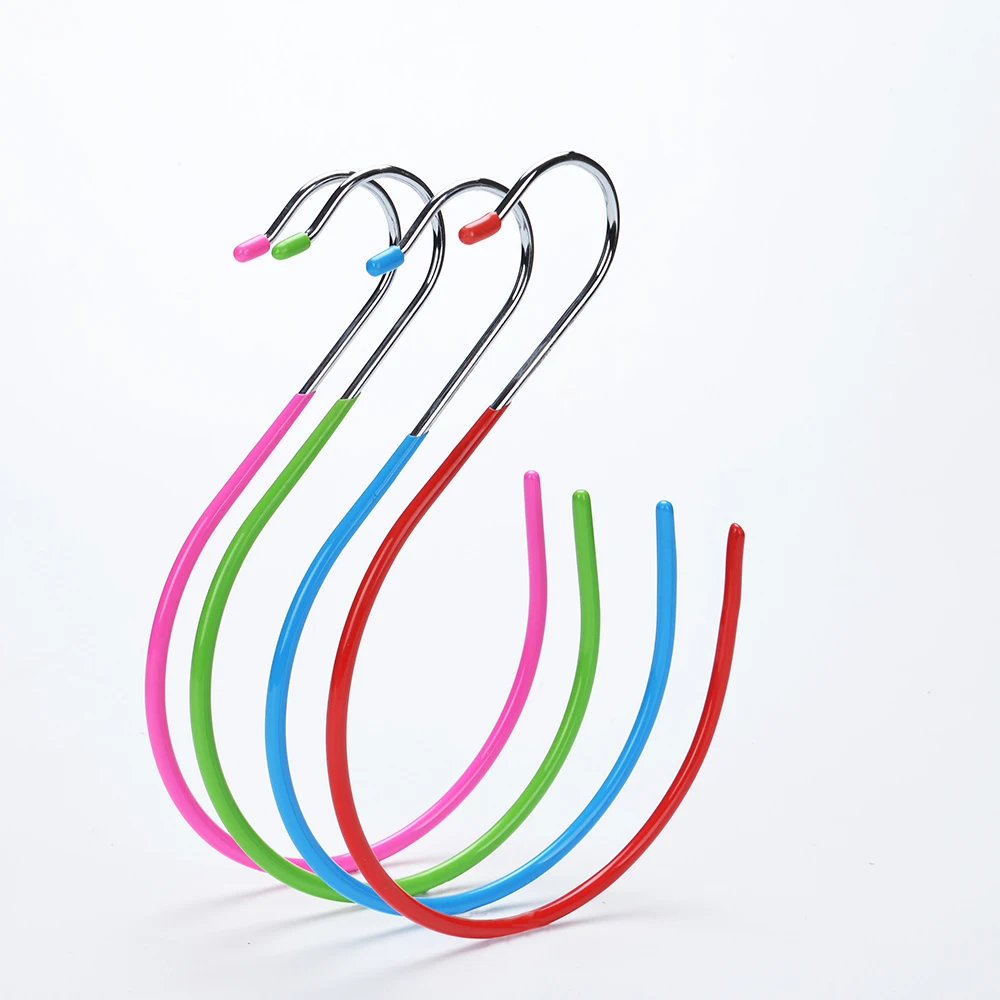 Inspring customized non-slip hangers silk scarf hanger