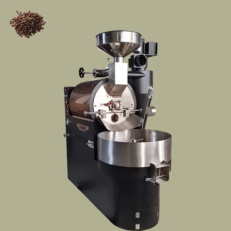 Commerical Used Mchines Tunisia Industrial Automated 10kg Beans Roasting and Blending Machines for Sale 6kg Coffee Roaster
