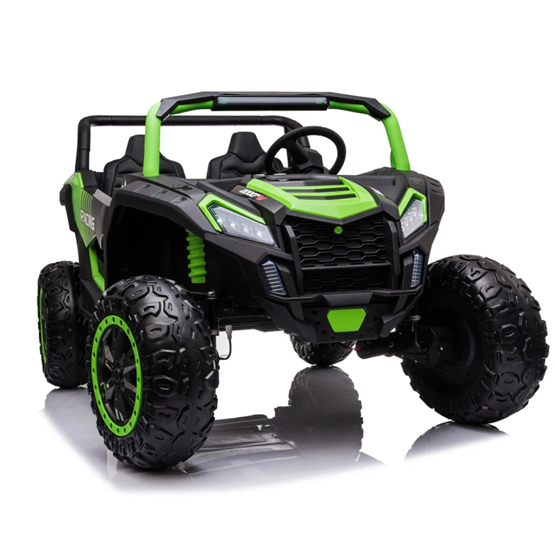 2024powerful rechargeable electric utv car for children 24V kids ride on car with two seat