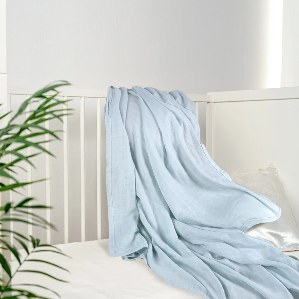 luxury newborn baby soft wrap receiving blankets baby set baby blanket bamboo muslin swaddle blankets wraps for new born