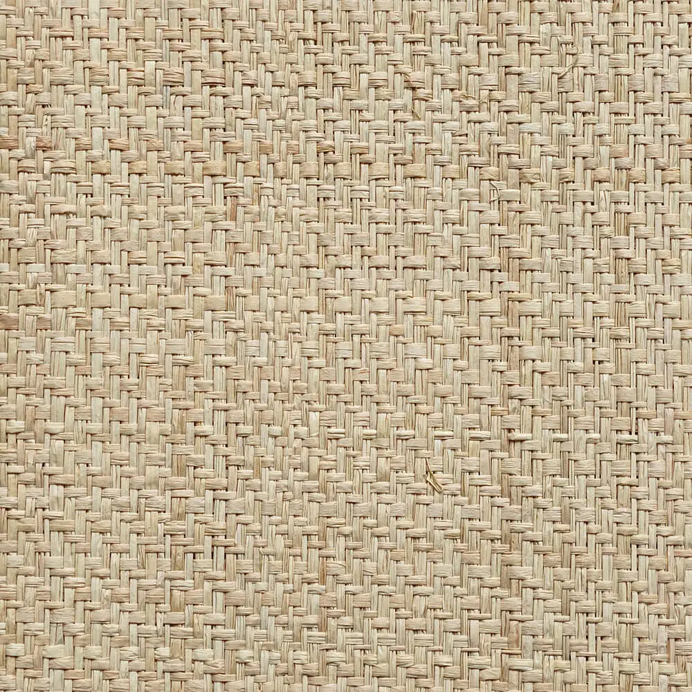 Eco-friendly 100% Natural Raffia Material Wallpaper Fabric for Clothing Home Decor Crafts Packaging Wall Ceiling