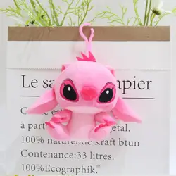 2022 New Kawaii Stitch Plush Doll 12cm Toys Anime Lilo and Stitch Plush Toys for Kids gifts