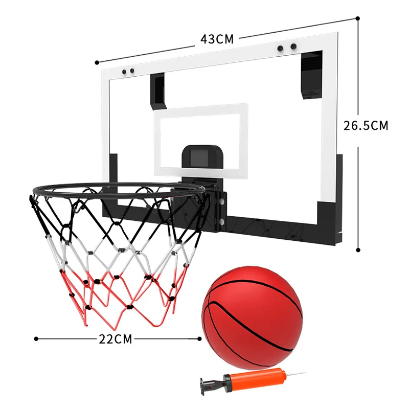 Kids Sport toys indoor Scoring Handing Basketball Board Wall Mounted Basketball Hoop Automatic scoring basketball board