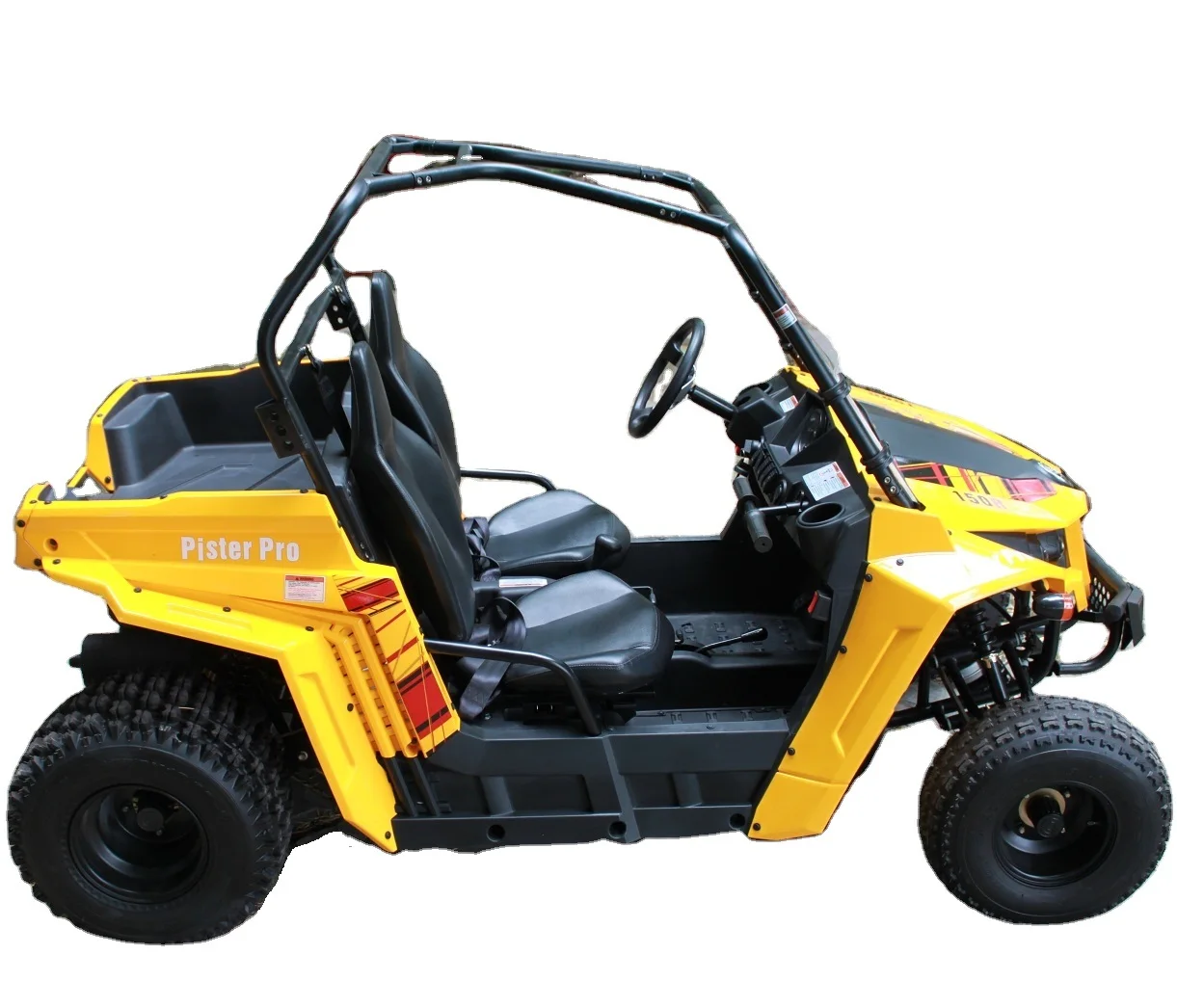 yellow 2 WD 150cc UTV for children kids teenagers