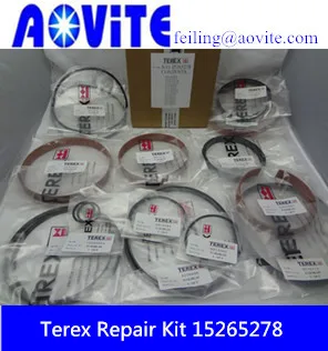 Service kit 9396506 for repairing terex dump truck