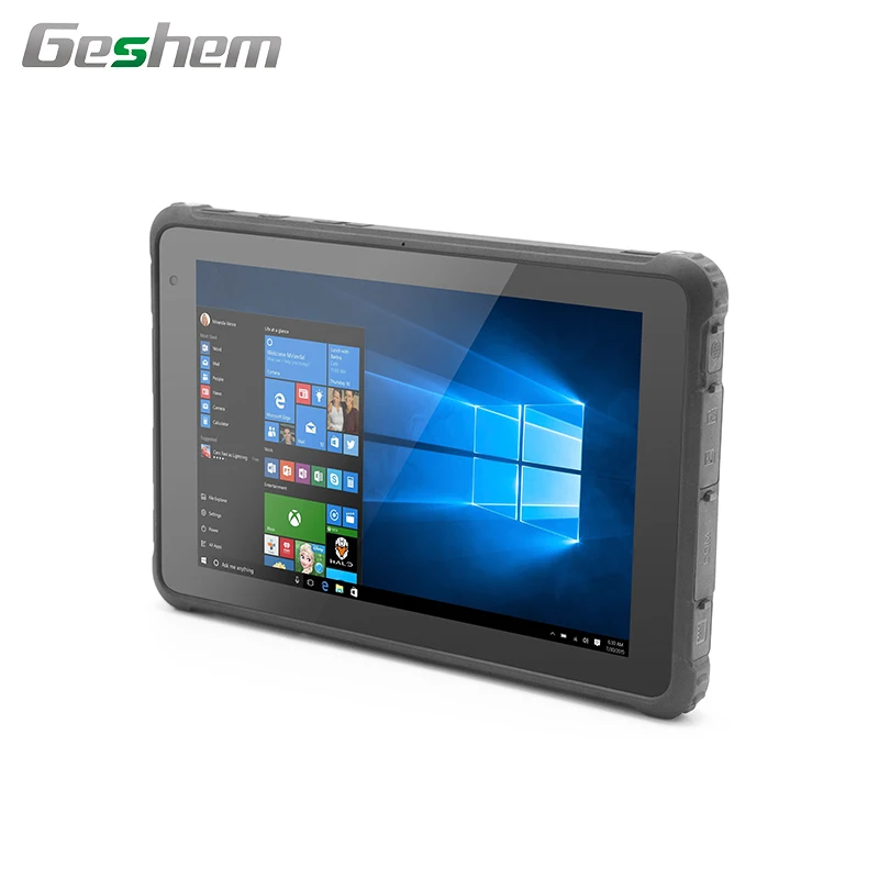 
10.1inch industrial tablet pc with capacitive touchscreen supporting 1D 2D GPS NFC RFID 1000nit and 1200*1920 resolution 