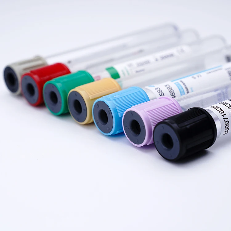 factory direct grey topped vacuum blood collection tube butyl rubber stopper for blood collection tube