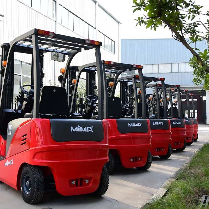 MiMA 1.5 ton-5 ton electric 4 wheels forklift with max. lifting height 6 meters