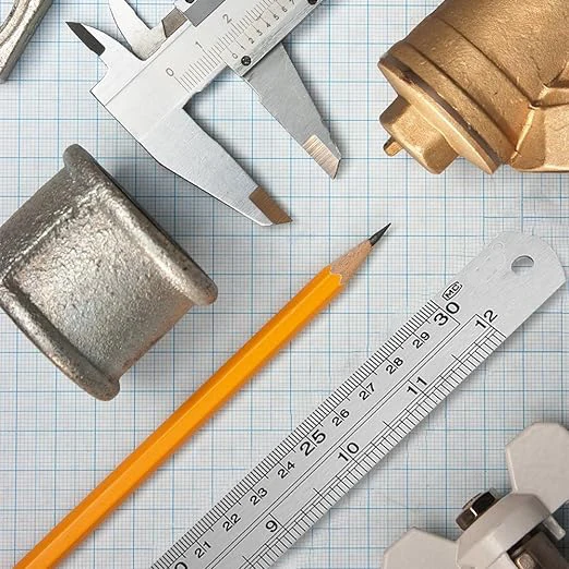 Bonvan Custom Premium Quality Metal Stainless Ruler Construction Level Ruler Digital Linear Ruler