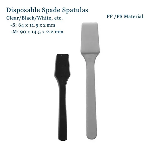Disposable Makeup Cream Spatula Cosmetic Spade with Multiple Sizes from 2 inches to 5 inches