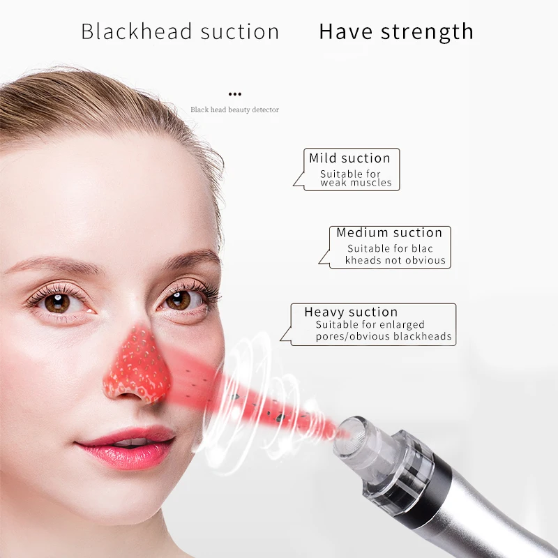 2023 Hot Selling new products  unique portable blackhead remover vacuum pore cleaner facial extractor tool
