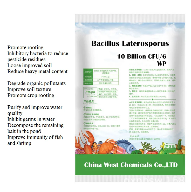Agriculture Improve Soil Quality Fertilizer Additives Plant Root Increase Bacillus Laterosporus 10 Billion