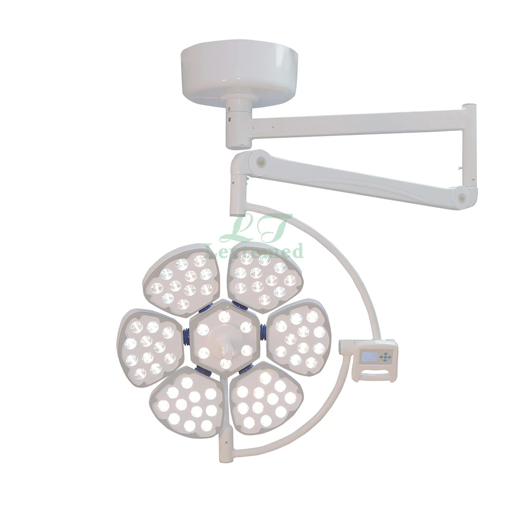 LTSL30 Single Head Ceiling Type Shadowless Lamp 6 Petal LED Medical Operation Lamp