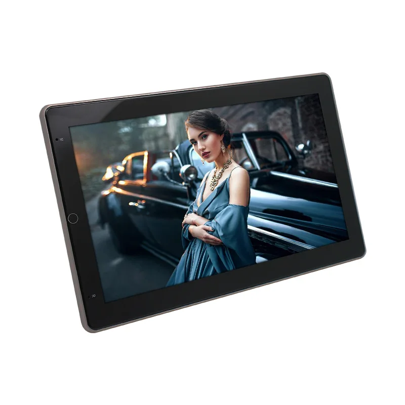 Universal 2 din 2.5D rotatable screen radio gps navigation tesla style audio head unit multimedia rotate car android