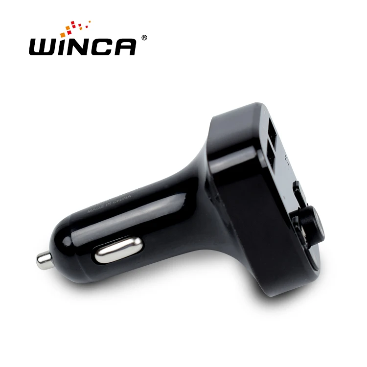  Комплект для автомобиля WINCA Tooth оригинальная Заводская конкурентоспособная цена универсальный 3 5 мм беспроводной громкой связи синий Автомобильный BT-приемник FM / MP3