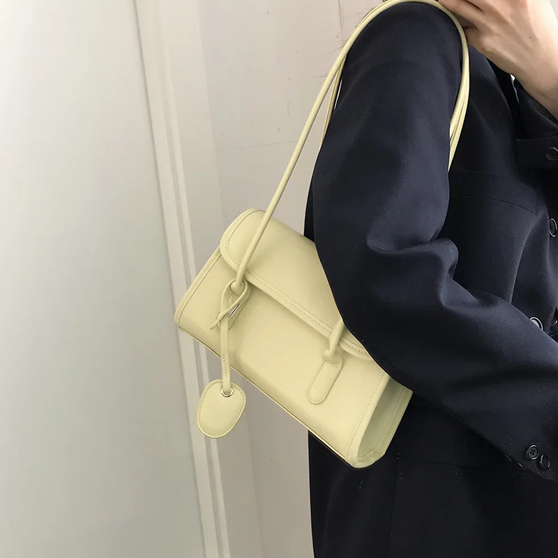 
Cross-border texture foreign style bag female 2021 new tide net red Korean version of simple underarm bag small h shoulder bag 