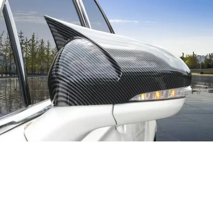 High quality mirror cover for Ford Mondeo carbon fiber  rear view   mirror cover  For Ford  Mondeo  2013-2019