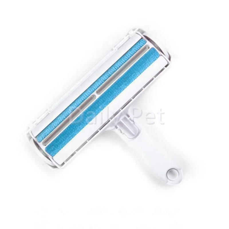 Factory Wholesale Pet Hair Remover Roller Self-cleaning Lint One Hand Operate Dog Cat Fur Roller Sofa Clothes Cleaning Brush