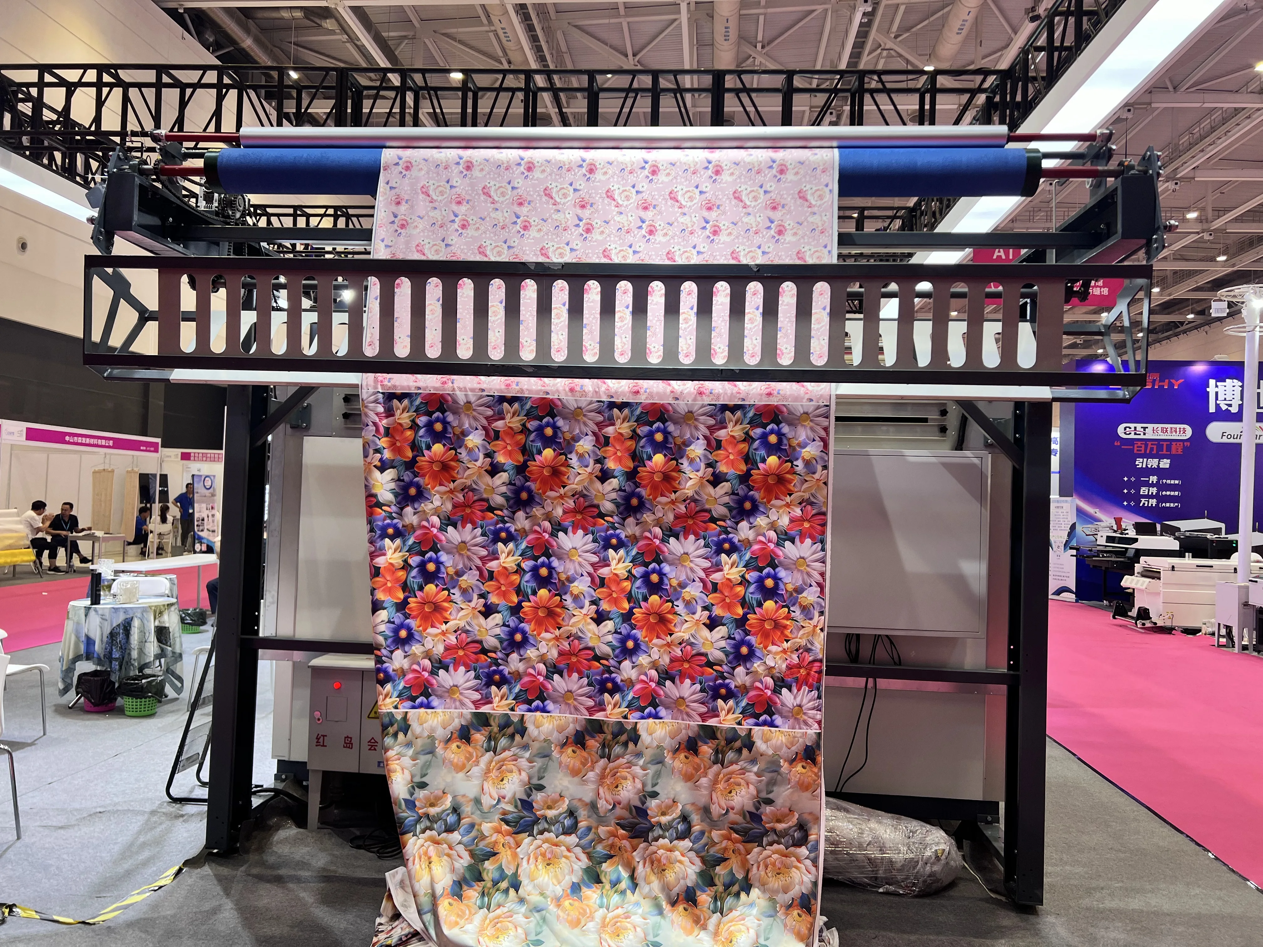 Tongda TD1808 Automatic Digital Inkjet Printer Textile Fabrics Digital Printing Machine with reactive/disperse/acid/pigment ink