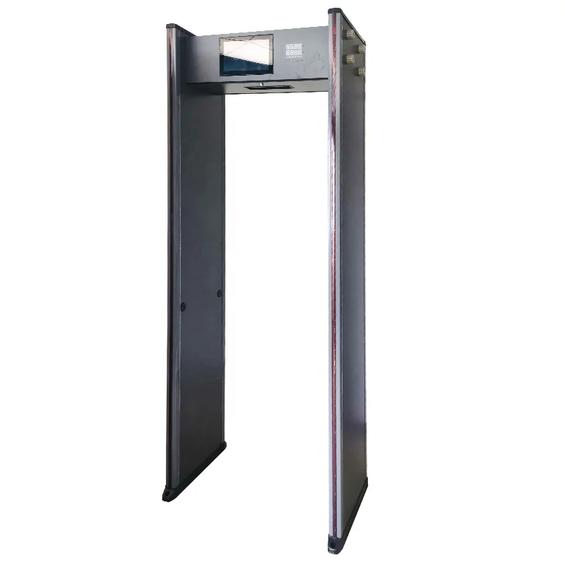 Walk Through Metal Detector with Body Temperature Thermal Imagery