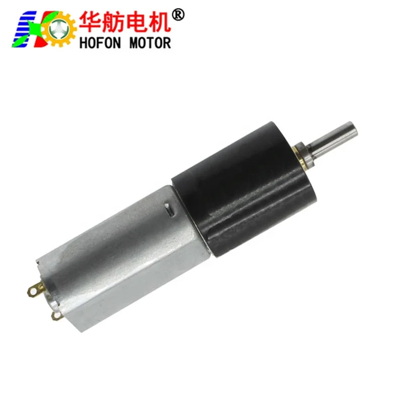 Hofon16mm DC Planetary 3v 4.5v 5v 6v 9v 12 volt geared Motor PG16-050SH Planetary gear high torque motor for model airplane