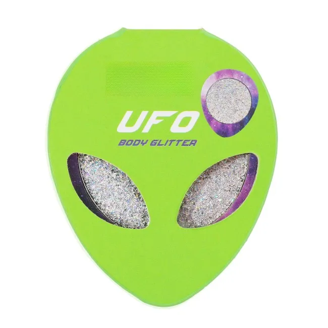 New Arrival Cosmetics UFO Face And Body Glitter For Festival Long Lasting Glitter Powder Makeup