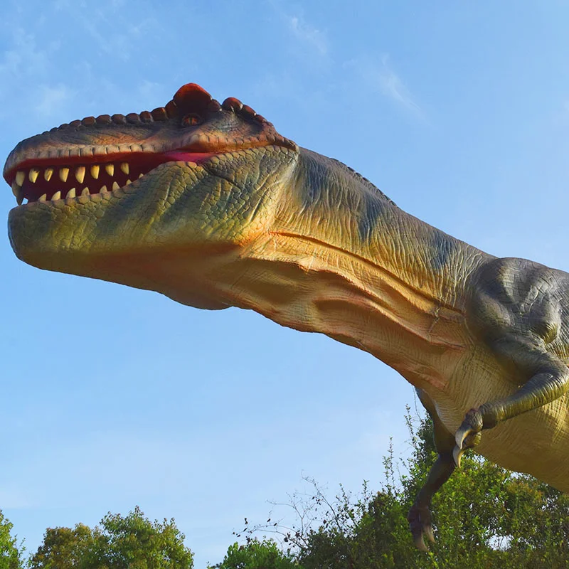Artificial Animated Animatronics Robot Electric Real-life Dinosaur for Exhibition